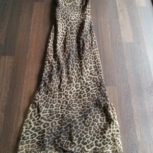 Eileen Kirby Leopard print gown